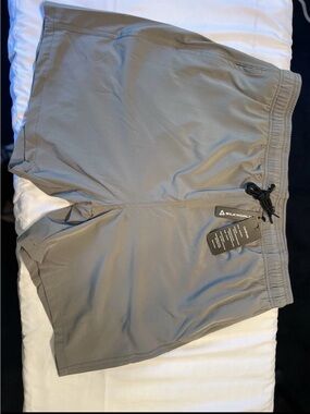 Athletic Shorts for Men - Grey Lightweight Performance